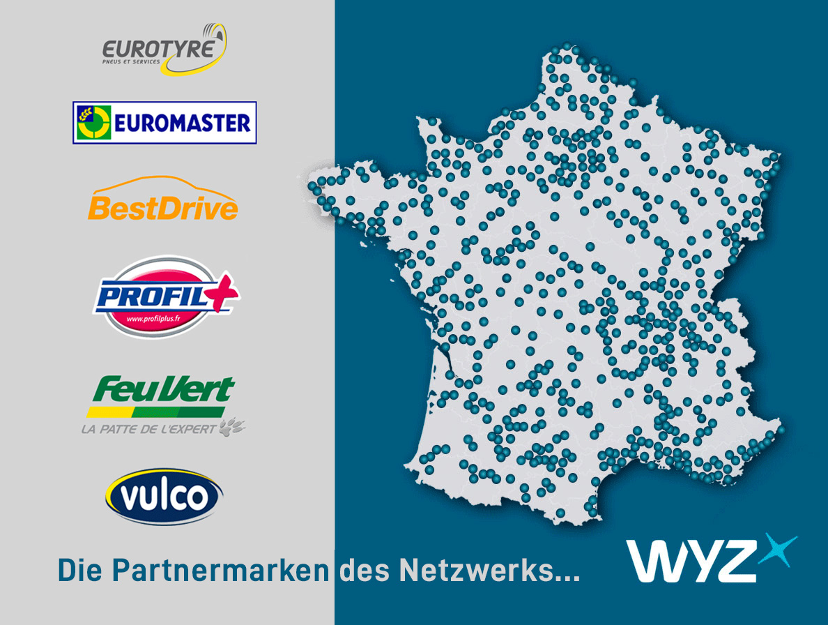 Eurotyre, Euromaster, BestDrive, Profil, Feu Vert, Vulco